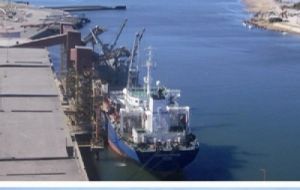 Bahia Blanca is an important trans-shipping and commercial center handling a large export trade of grain