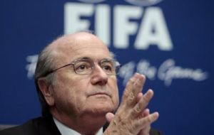 ”I can tell you that we are far, far advanced (in Russia). Even, I would say, we have more problems actually in Brazil than...here” Blatter told a news conference.