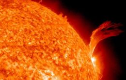 The spectacular solar flare erupted on Sunday night, and with it, a coronal mass ejection 