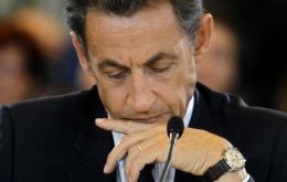 Sarkozy’s disapproval rating is close to 68%