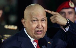 ”Because of the growing rumours, I'm obliged to put forward the information” confessed Chavez 