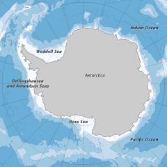 How pristine was my frozen continent?