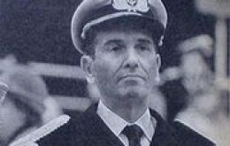 Admiral Jorge Anaya, taking over the Falklands an obsession since he joined the Navy 