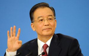 Wen delivered the stern warning to China's State Council last March 26