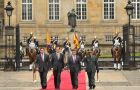 President Santos extended the red carpet to the Spanish leader (Photo:Pres. Colombia)