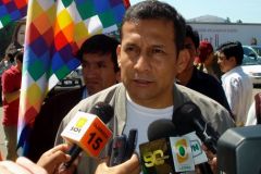 President Humala makes the announcement that is resisted by indigenous communities 