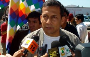 President Humala makes the announcement that is resisted by indigenous communities 