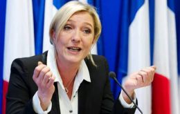Marine Le Pen stole the show with 17.9% of the vote in the first round 