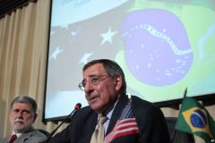 Panetta meets Amorim as part of a regional which also includes Colombia and Chile