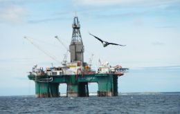 The Leiv Eiriksson rig will next move on to drill the larger Stebbing prospect (Photo FOGL)