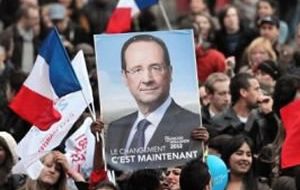 French Socialists celebrate the resounding victory 