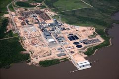 A new pulp mill under construction helped the sector expand 12.9% in the first three months