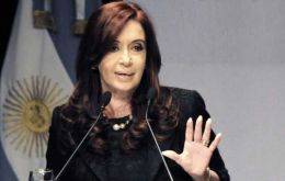 Cristina Fernandez is after all the dollars available  
