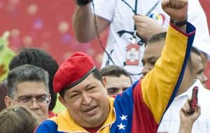 The Venezuelan president is currently on the campaign trail  