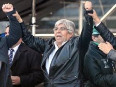 As anticipated Hugo Moyano was re-elected and a state of confrontation declared