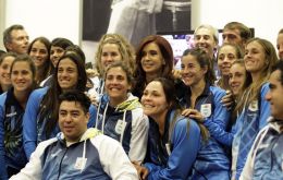 Cristina Fernandez will miss sports’ largest party