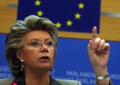 Reding, “why the agencies guns on the EU” when things are worse in the US