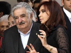Cristina Fernandez, Jose Mujica and Hugo Chavez are expected on Monday afternoon for the Tuesday summit in Brasilia
