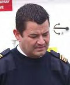 Falklands Marine Officer Captain Malcolm Jamieson