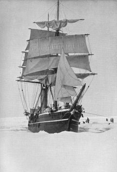 SS Terra Nova at the beginning of last century; she sank off Greenland in 1943