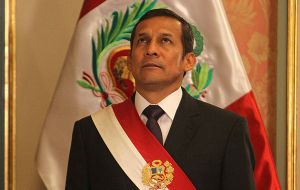President Humala a former Army officer was involved in combating terrorism