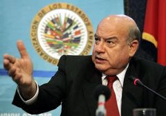 Insulza said that political forces are operating quite normally and that there is a broad debate, among all the parties