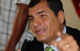 President Correa: the “unfortunate incident is over” 