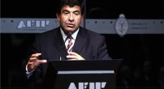 AFIP chief Ricardo Echegaray: to ensure football&rsquo;s coherence and transparency  