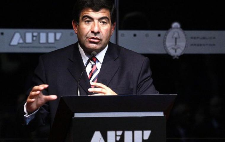 AFIP chief Ricardo Echegaray: to ensure football’s coherence and transparency  