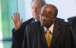 Supreme Court justice Joaquim Barbosa was quoted by the local media