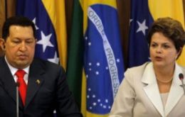 Presidents Chavez, Franco and Dilma: not much time left to reorganize the summit  