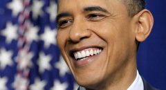 With less than two weeks for election, Obama smiles at the good news 