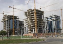 The booming real estate and construction industries have suffered a severe blow
