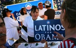 Seven out of ten Hispanics identify themselves with the Democrat party 
