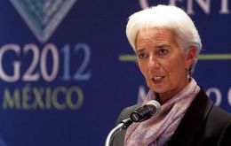 IMF Lagarde admits the language on fiscal issues has evolved given the situation in different countries (Photo AP)