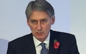 Defence Secretary addressing Commons 