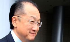 President Jim Yong Kim: one third of the population is still in poverty 