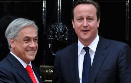 The two leaders at 10 Downing Street reaffirmed the close political relations and defence cooperation 