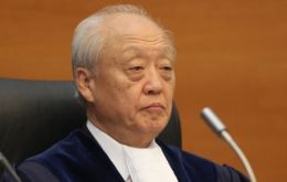 Judge Shunji Yanai president of the Law of the Sea tribunal