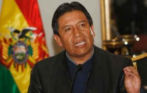 Foreign minister Choquehuanca said President Evo Morales will be attending the summit and give a reply 