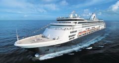 Holland America ship Veendam missed her calls to the Falklands