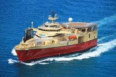 PGS M/V Ramform Sterling expected in the Falklands