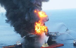 The Deepwater Horizon accident, one of the worst oil spills in history 