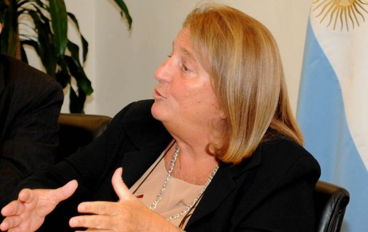 Ms Ruiz Cerutti accuse Ghana of violating international law but Ebenezer Appreku insisted the case was a civil dispute 