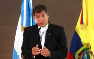 And what about the bombings on civilians in Libya by NATO, asked Correa 