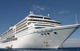 The Seven Seas Mariner and Regatta were due on early February 