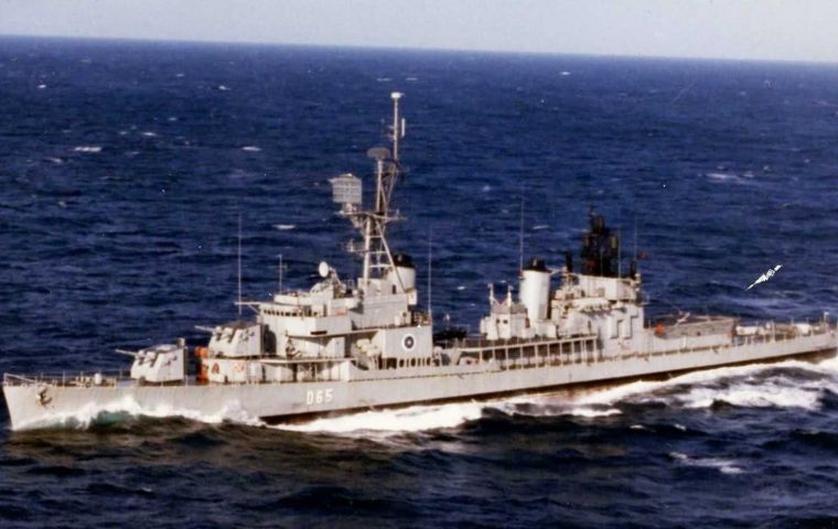 SPS Tamogago spent two hours in Gibraltar waters 