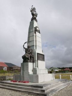 Monument to the 1914 Battle of the Falklands