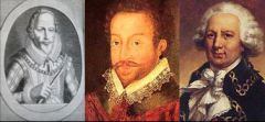 John Davis, Dutch explorer Sebald de Weert and French nobleman Louis Antoine de Bougainville