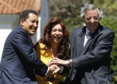 The Argentine president and her late husband Nestor Kirchner had a very close relation with Chavez